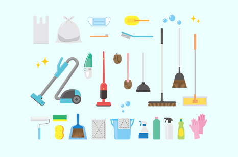 いろんな掃除道具