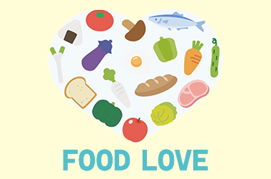 FOOD LOVEのイメージイラスト