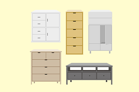 大型家具のイラスト